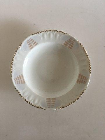 ビング＆グロンダール サート ピンクヘーゲル ゴールドエッジ ディーププレート