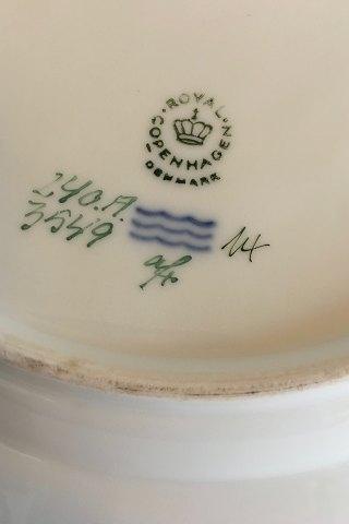 Royal Copenhagen Flora Danica Fuglestel Middagstallerken No 240A/3549