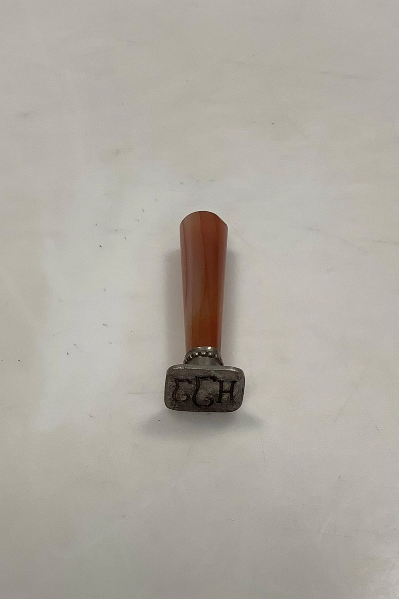 Signet med Agat Skaft