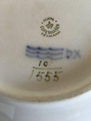 Royal Copenhagen Blaue Blume geschweißte ovale Schale Nr. 1555