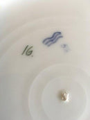 Royal Copenhagen Art Nouveau Tallerken med Fiskekant