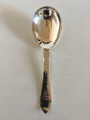 Georg Jensen Antik Sterling Sølv Serveringsske Medium No 113