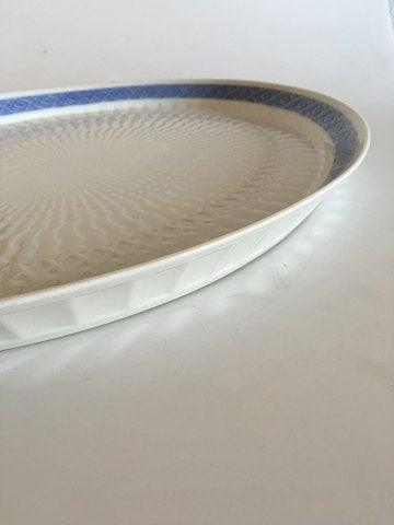 Royal Copenhagen Blue Fan Large Oval Tray No 11546