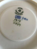 Royal Copenhagen Blauer Fächer Untertasse Nr. 11539
