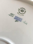 Royal Copenhagen Full Saxon Flower Round Serving Tray No 1563