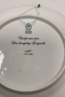 Royal Copenhagen platte Uniformer fra Den Kongelige Livgarde 1685