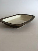 Bing & Grøndahl Brun Azur Aflangt Stegefad (Kronjyden)