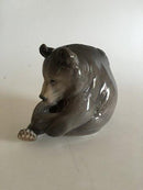 Royal Copenhagen Figurine of a Bear Chewing its Toe No 351