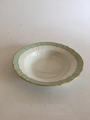 Royal Copenhagen Grüner geschweißter großer tiefer Teller Nr. 1614