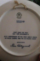 皇家哥本哈根SAS Flyer Platte在波兰北部上空飞行25周年。