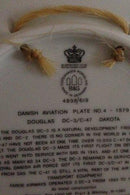 Bing & Grondahl SAS Flyer Platte Nr. 4 1979