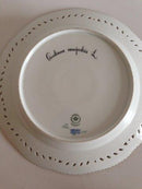 Royal Copenhagen Flora Danica Middagstallerken med gennembrudt kant No 20/3553