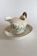 ロイヤルコペンハーゲン フローラ ダニカ スリーピングジャグ ソーサー No 3556