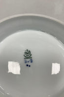 ビング＆グロンダール アール・ヌーボー 青と白のケーキ皿 オンフット