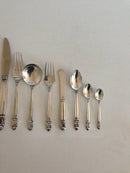 Georg Jensen Sterling Silber König Besteck Set von 80 Stück