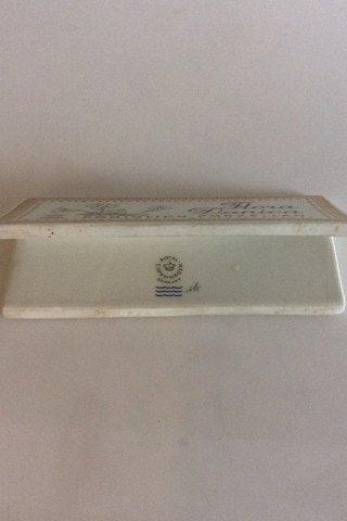 Royal Copenhagen Flora Danica Dealer Sign in German