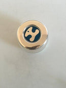 Georg Jensen Sterling Sølv Henning Koppel Dåse / Boks prydet med emalje.