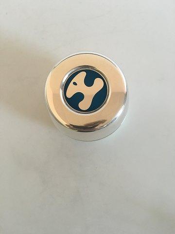 Georg Jensen Sterling Sølv Henning Koppel Dåse / Boks prydet med emalje.