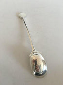 汉斯-汉森蓝色珐琅纯银汤匙