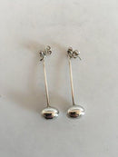 Georg Jensen Sterling Silver Torun イヤースタッド