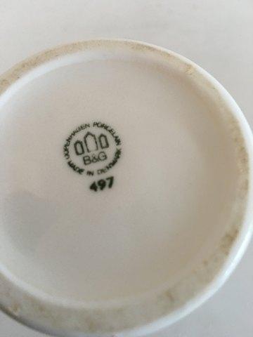 Bing og Grøndahl Krydderikrukke - Allehaande No. 497 fra Apotekerserien