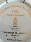 Bing and Grondahl Santa Claus Collection 1995 Plate - Santa in Greenland