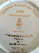 Bing and Grondahl Santa Claus Collection 1996 Plate - Santa in the Orient