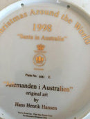 Bing og Grøndahl Santa Claus Collection 1998 Platte - Julemanden i Australien
