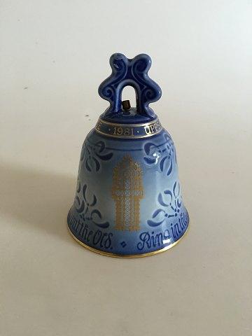 Bing & Grøndahl Stor Juleklokke fra 1981