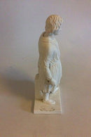 Bing & Grondahl Thorvaldsen Figurine of Thorvaldsen leaning on Hope No 57