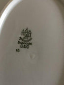 Bing & Grøndahl Dumas Ovalt Fad No 15 med Flad Kant