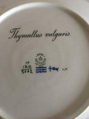 Royal Copenhagen Blue Fish Plate with Gold No 1212/3002