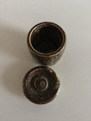 Lille Stentøjskrukke med Låg. PBL.