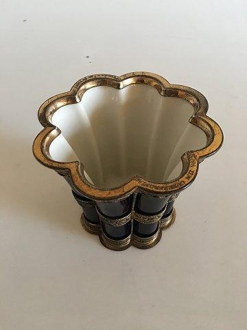 Royal Copenhagen Margrethe Bæger med Sølvmontering af Anton Michelsen