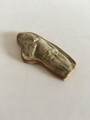 Royal Copenhagen Stoneware Relief figurine of man with knife