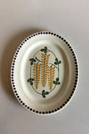 Aluminia Golden Rain (Goldregen) Ovale Schale Nr. 10/212