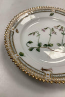 Royal Copenhagen Privat gemalt Flora Danica Kuchenteller Nr 3552