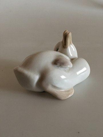 Royal Copenhagen Figur Ande Ælling No 517 pre 1900