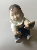 Royal Copenhagen Figur Kravlende Barn No 1518