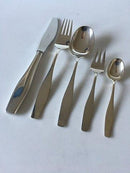 Hans Hansen Sterling Silber Charlotte Besteckset für 12 Personen. 60 Teile.