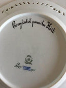 ロイヤルコペンハーゲン フローラダニカ ランチプレート No 20/3554 透かし彫りエッジ付き