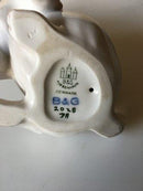 Bing & Grøndahl Figur Ruhåret Foxterrier No 2028