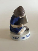 Bing & Grøndahl årsfigur af Den lille kunstner fra 1983