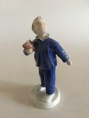 Bing & Grøndahl Figur af Dreng med krukke "Hvem Kalder?" No 2251