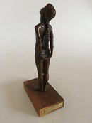 Royal Copenhagen S. G-Kelsey Bronze Figur af Ballet Pige