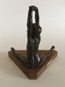 Royal Copenhagen S. G-Kelsey Bronze Figurine af Udstrækkende Balletdanserinde