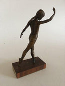 Royal Copenhagen S. G-Kelsey Bronze Figurine of Ballet Girl