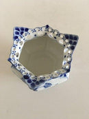 Royal Copenhagen Blue Fluted Full Laced Sugar Bowl No 1112