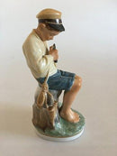 Royal Copenhagen Overglasur Figur Hyrdedreng/Snittedreng No. 905