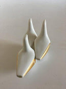 ビング＆グロンダール アグネテ・ヨルゲンセン 三羽の雁 No 4204 ゴールドのフィギュリン